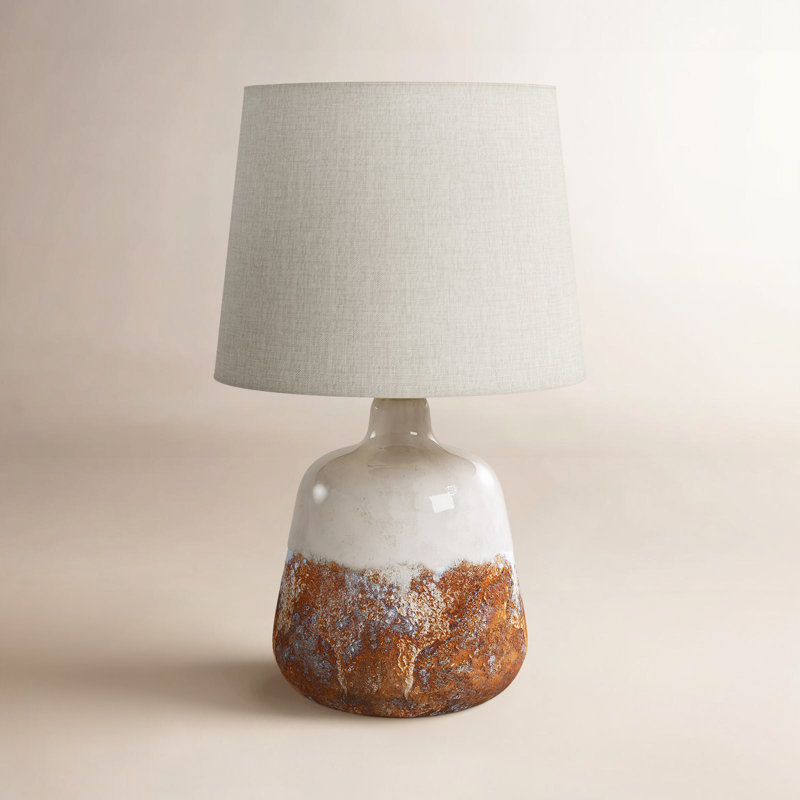 Walden 17.25" Rust Orange Standard Table Lamp