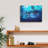 Epic Graffiti 'Deep Blue Great White Shark' by Lindsay Kivi Canvas Wall Art-103931679