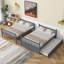 Lit superposé standard en bois massif avec couchette Sotion par Harriet Bee-155660679-212916932
