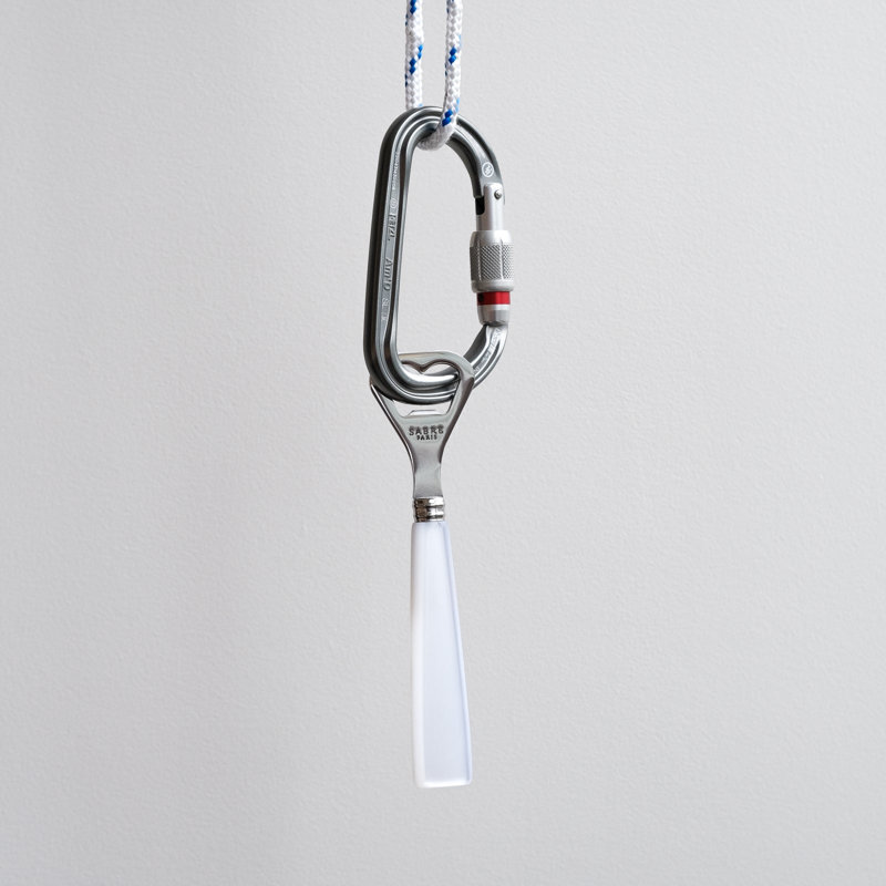 Icone Stainless Steel Corkscrew, White