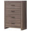 Commode de chambre 4 tiroirs Brantford-107079425