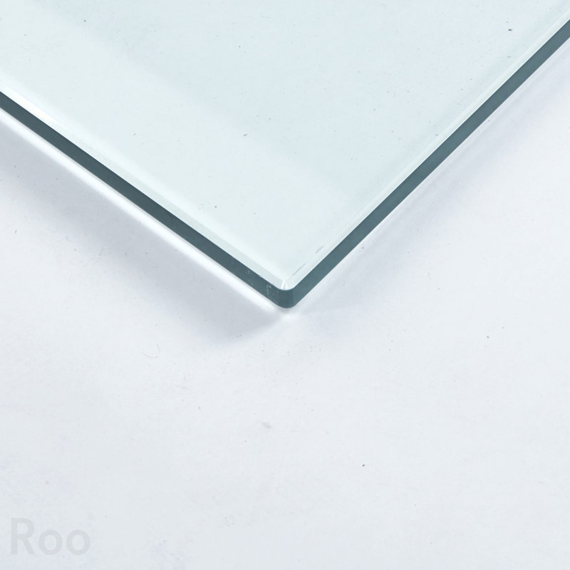 Tempered Clear Glass Top.80cm Square