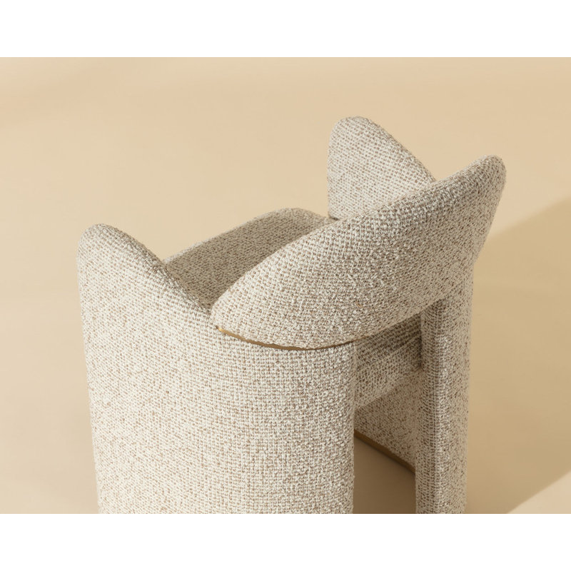 Snowden Upholstered Arm Chair, Noah Ecru