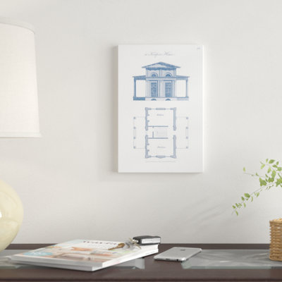 Garden Structures III by Vision Studio - Wrapped Canvas Gallery-Wrapped Canvas Giclée