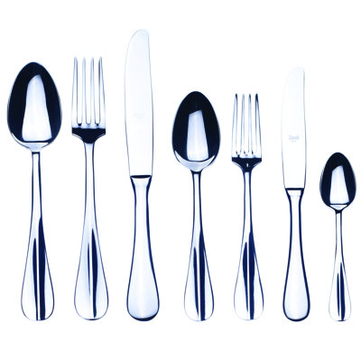 Roma Flatware Set - 42 Pieces - Stainless Steel
