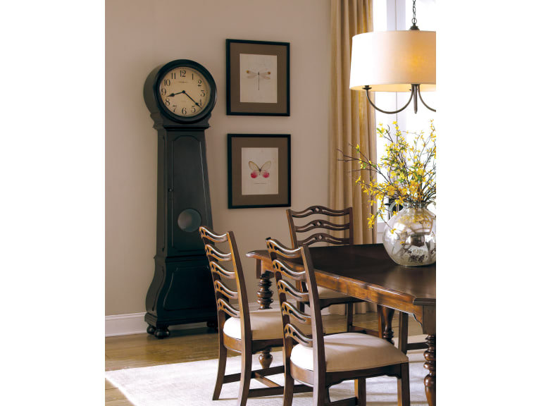 207.01cm Solid + Manufactured Wood Grandfather Clock with Adjustable Chime Volume