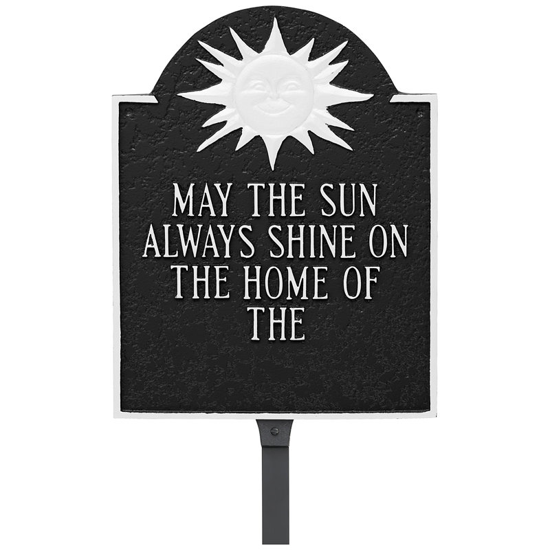 Home of Wedding Anniversary Garden Sign, Yes