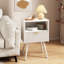 40cm W Manufactured Wood Bedside Table