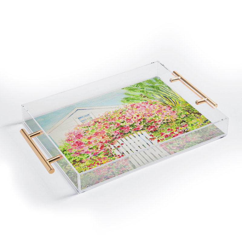 Laura Trevey Palm Beach Living Acrylic Tray