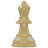 8" Tall Oversized Chess Set with Vinyl Roll-up Board