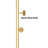 Moonzarin Steel Freestanding Coat Rack-658830700