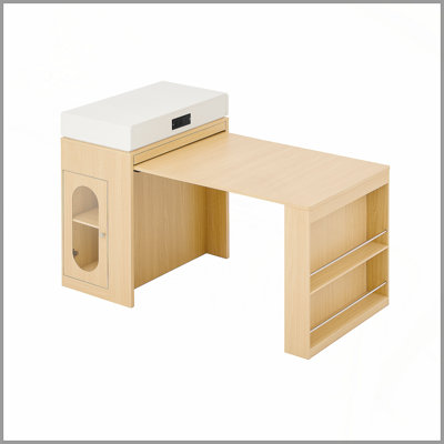 Extendable Dining Table With Folding Tabletop, Bar Table With Drawers And Power Outlet, Kitchen Island With Wheels And Hooks, Sideboard For Kitchen An