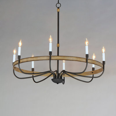 Alvonia 9 - Light Dimmable Chandelier