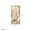Peinture décorative abstraite en grès 29,53 "3D-387080703