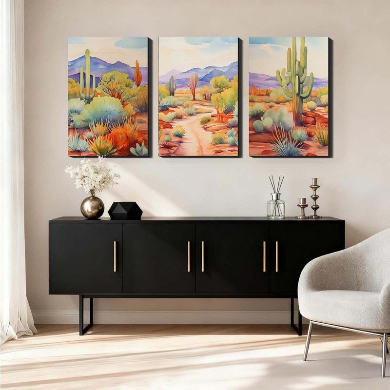 3 Piece Wrapped Canvas Print