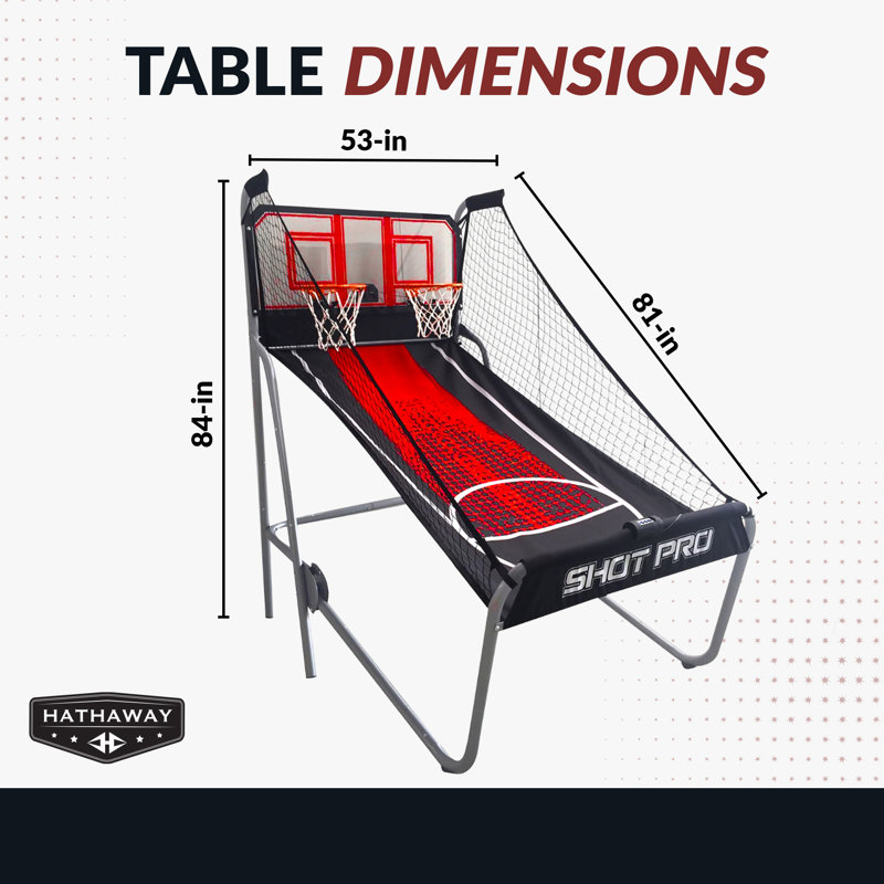 Jeu d'arcade de basketball Deluxe Shot Pro
