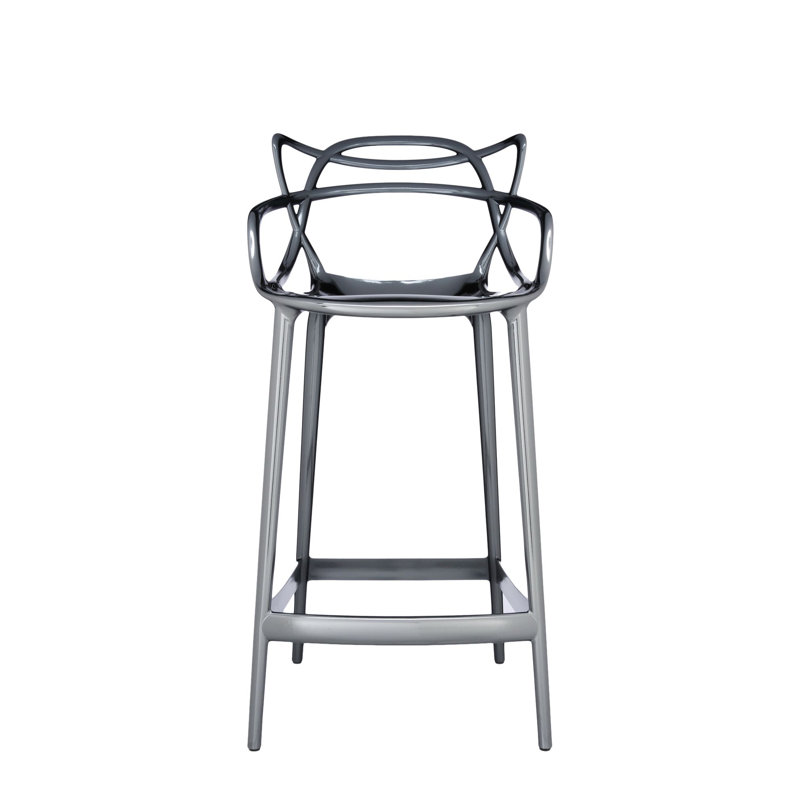 Masters Outdoor Bar Stool, Titanium