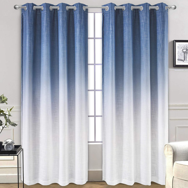 Longshore Tides Devers Polyester Room Darkening Curtain Pair & Reviews ...