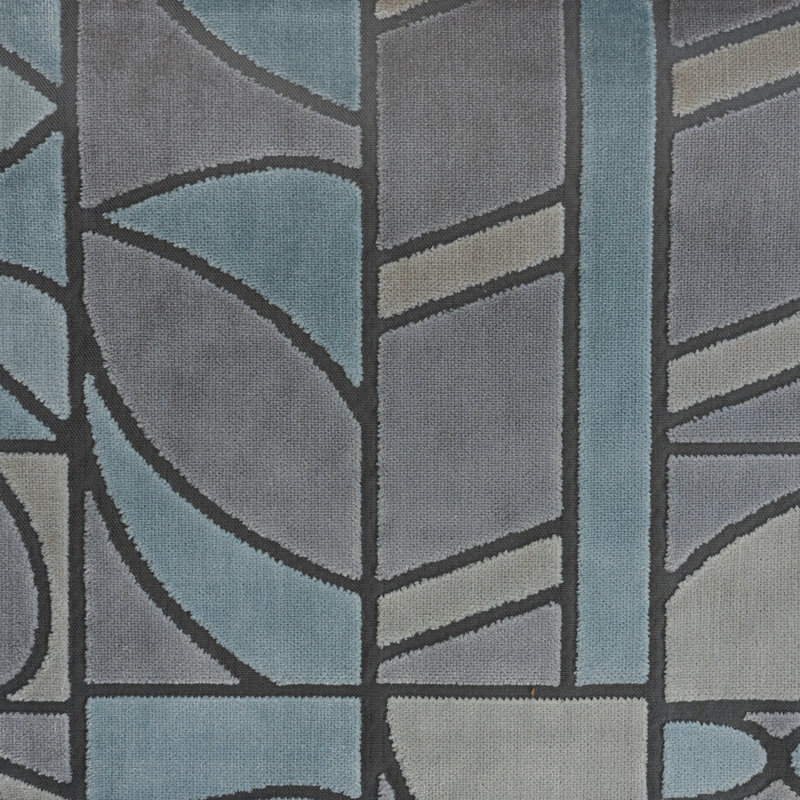 Tissu de revêtement en velours Sinatra, Iceberg