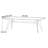 Industrial style rectangular dining table-111618726