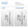 Circular X Single-Hole Single-handle Bathroom Faucet