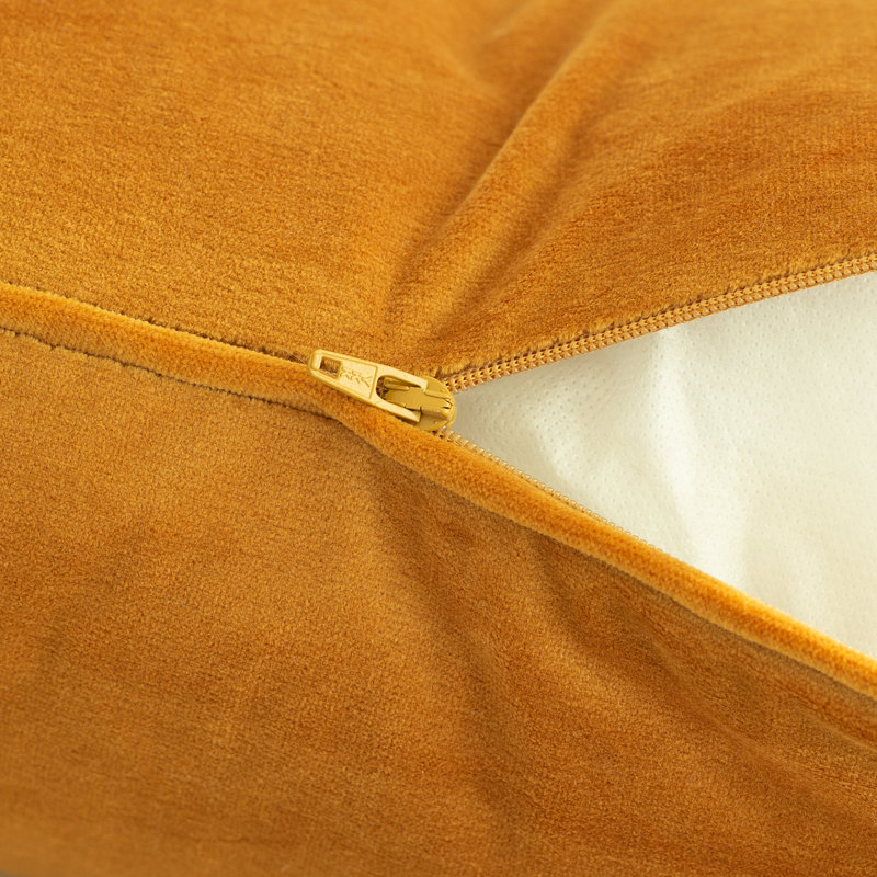 Ivanna Square Cushion Cover, Yellow