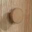 Armoire de rangement en bois de style rustique campagnard, brun