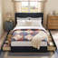 Lit plateforme tapissier Modern-357731302-350756448
