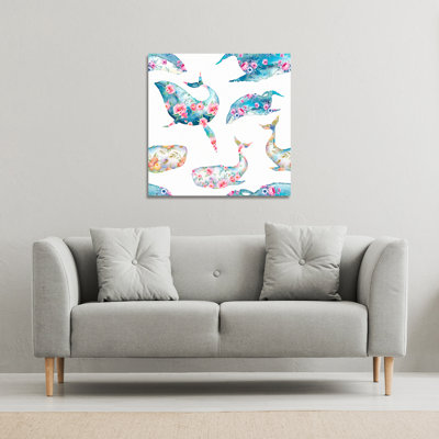 No Title by Andrew Lee - Wrapped Canvas Print