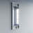 Mcalpine 16" Aluminum Frame Wall Mirror with Shelf-748396401