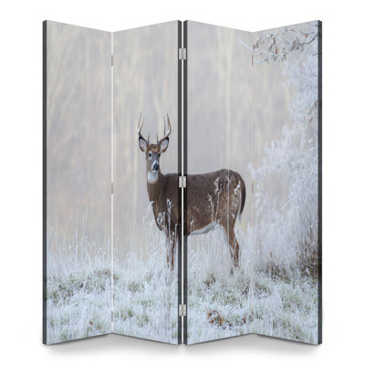 Cloison pliante 4 panneaux Royal Whitetail Buck