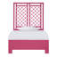 X & Diamond Low Profile Platform Bed-41692153-100481232