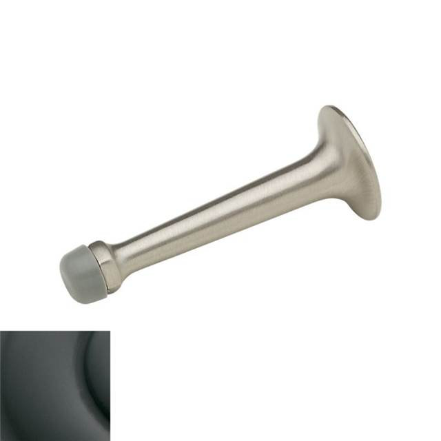 Wall Bumper Brass Baseboard Stop, Oil Rubbed Bronze