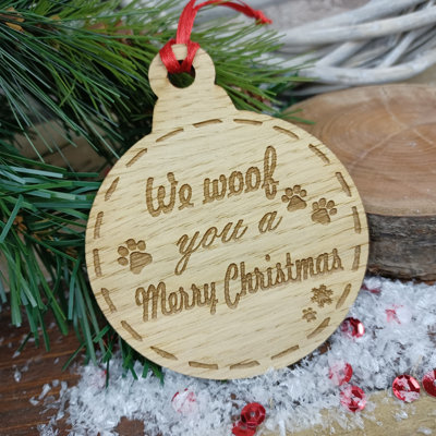 24cm Handmade Wood Hanging Figurine Ornament