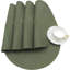 Ensemble de 6 napperons ronds lavables 15 po
