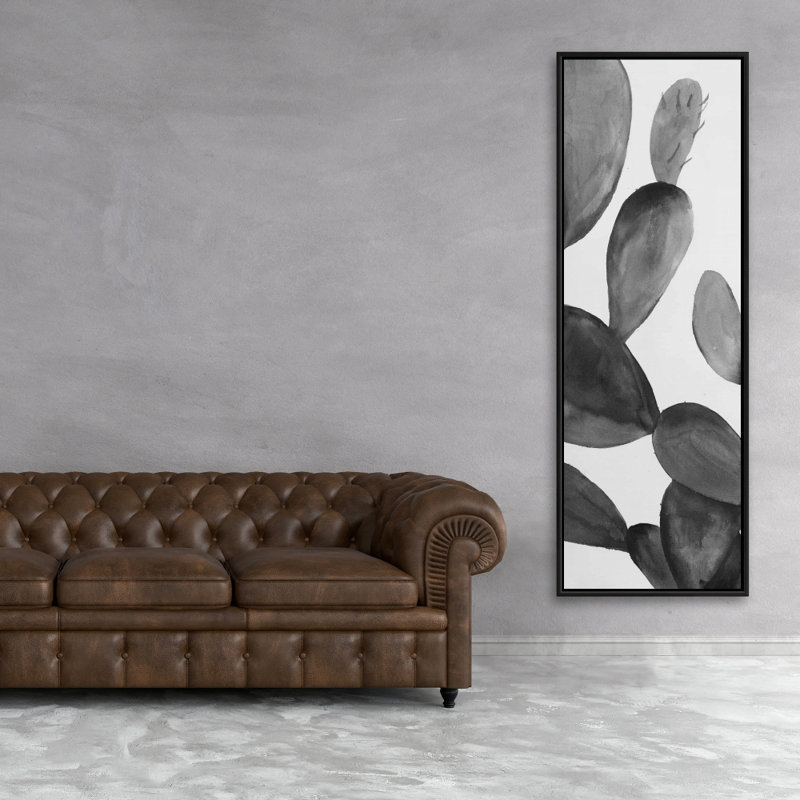 " Grayscale Cactus "