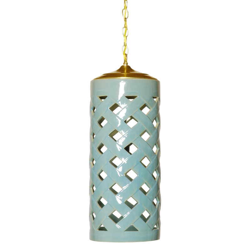 Luminaire suspendu cylindrique simple à 1 lumière Kuntz