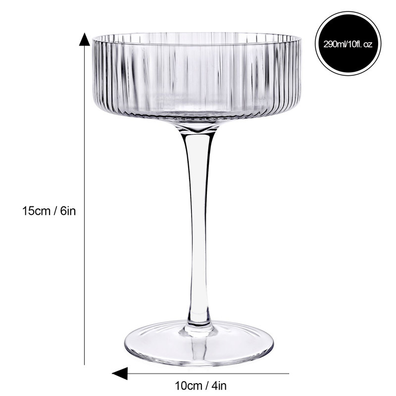 Harmon 10 oz Ensemble de cristal taillé, Vert
