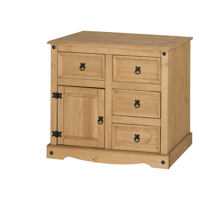 Bridewell 87cm Solid Wood Sideboard