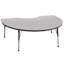 Table d'activité 48 "x 72" avec moulures en T et pieds réglables-39310977-99077993