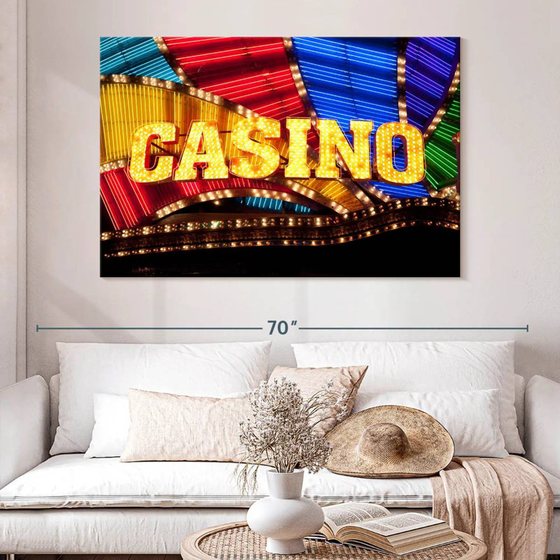 Senne Casino, 34" H x 51" W