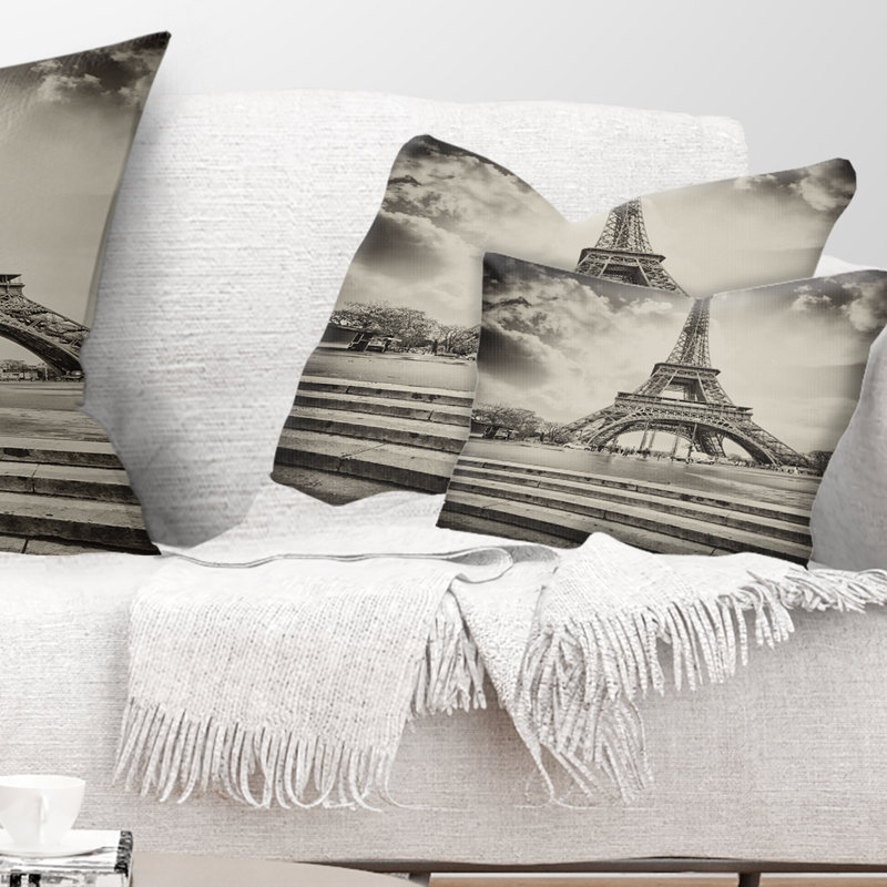 Coussin lombaire tour Eiffel