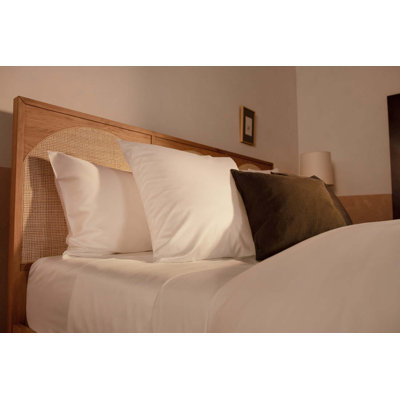 Americano Cotton Sateen Pillowcase, Pair