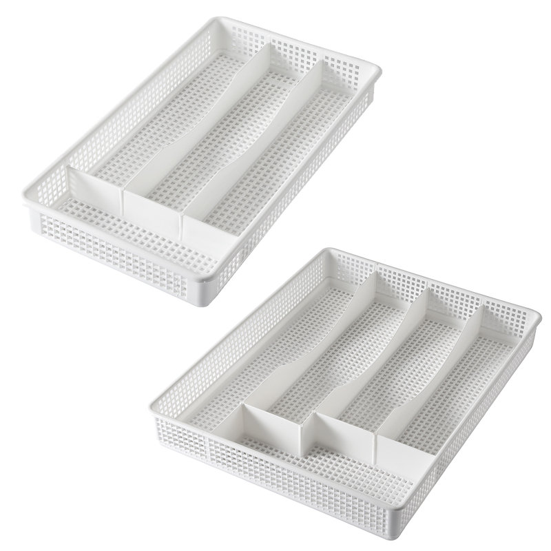 Ensemble de couverts à couverts blanc