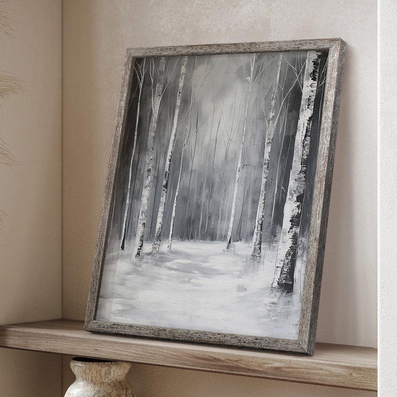 «LANDSCAPES Series XC III», reproduction encadrée - bois massif