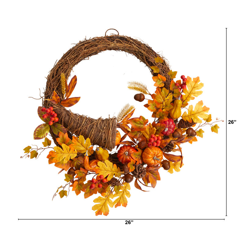 Faux 26'' Wreath