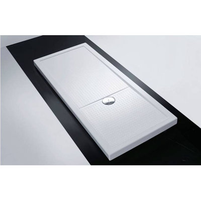 Olympic Plastic Shower Tray - Smooth Gloss White