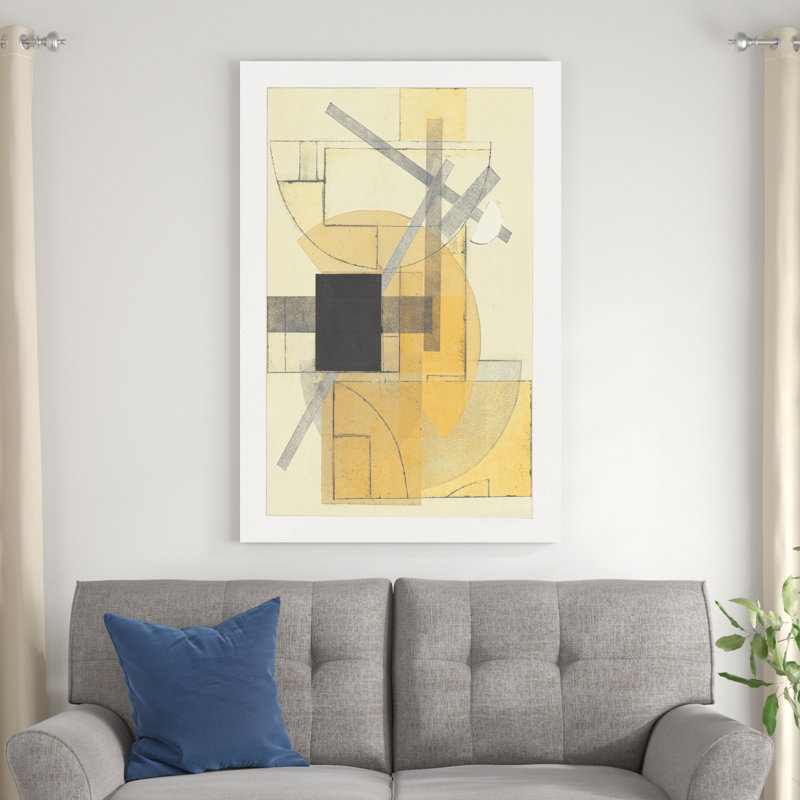Cartographie du Bauhaus III, H 48 po x l 32 po