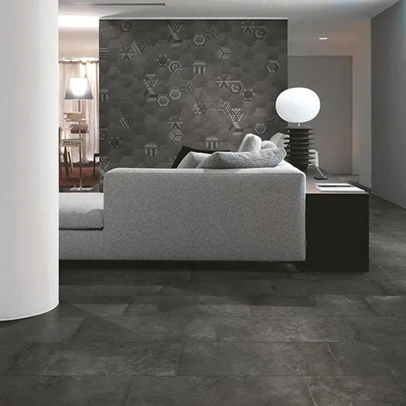 Bibulca Hex Frame 7" x 8" Flat Wall & Floor Tile