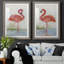 Flamingo I - ensemble de 2 peintures-1346141809-1346141816-1417989013